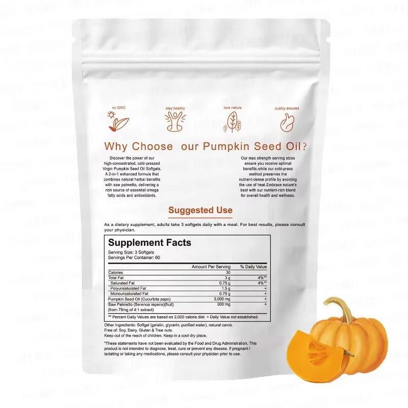 Seedle Pumpkin Seed Oil Capsules